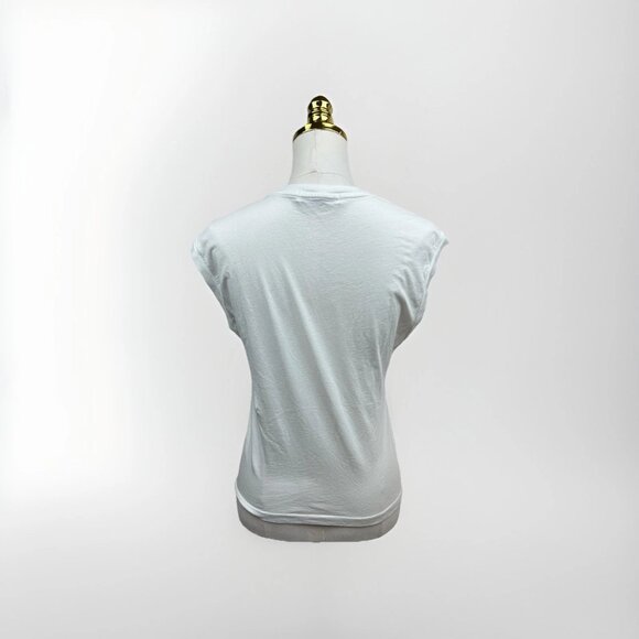 NWOT Anthropologie - Letluv - Bruce Springsteen Roll-Sleeve Graphic Tee XXS - Picture 5 of 14